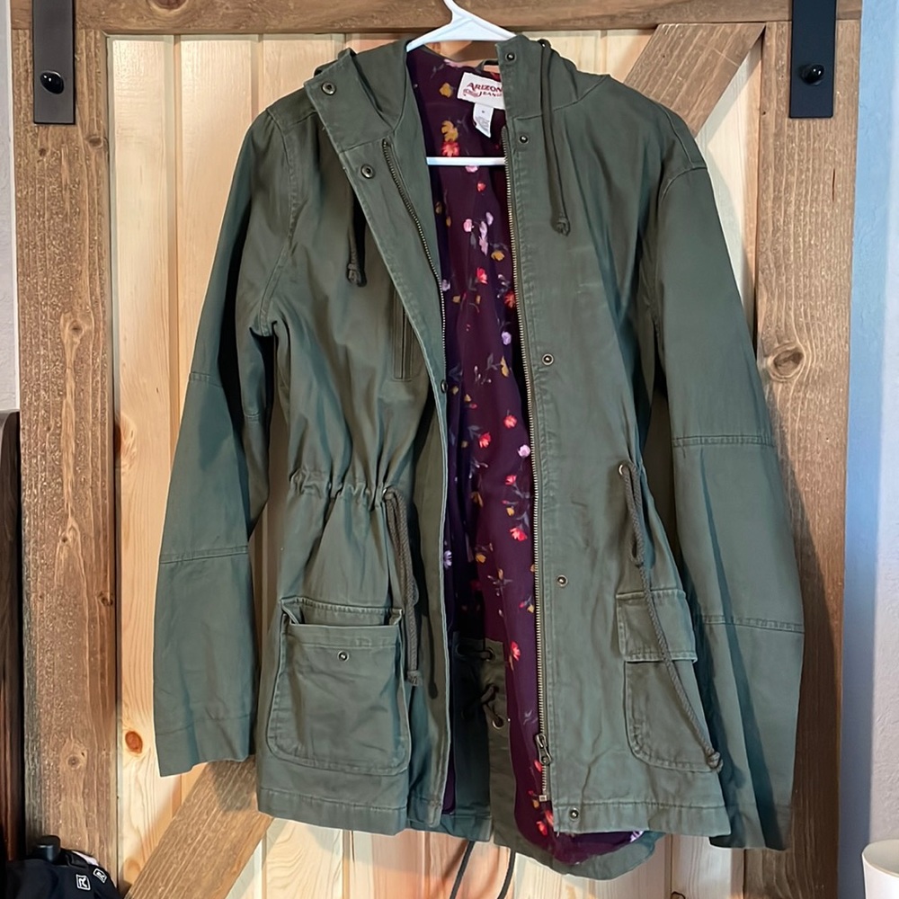 Arizona Army Green Jacket - Picture 1 of 2